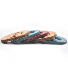 Nylon abrasive sanding belts for belt sanders